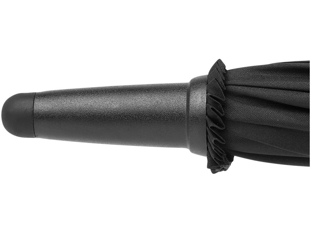 Выдвижной зонт 23-30 дюймов полуавтомат, черный (артикул 10914125) - фото 5 - id-p65821287
