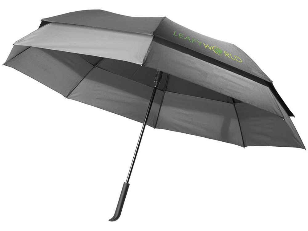 Выдвижной зонт 23-30 дюймов полуавтомат, черный (артикул 10914125) - фото 8 - id-p65821287