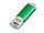 Флешка промо прямоугольной формы  c прозрачным колпачком, 32 Гб, зеленый (артикул 6018.32.03), фото 3