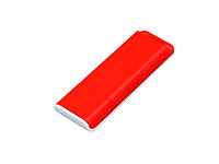 Флешка прямоугольной формы, оригинальный дизайн, двухцветный корпус, 64 Гб, красный/белый (артикул 6013.64.01), фото 1