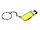 Флешка прямоугольной формы, выдвижной механизм с мини чипом, 16 Гб, желтый/серебристый (артикул 6401.16.04), фото 2