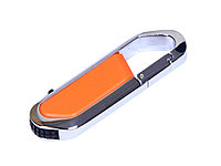 Флешка в виде карабина, 16 Гб, оранжевый/серебристый (артикул 6060.16.08)