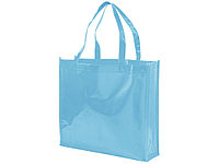 Блестящая ламинированная нетканая сумка-тоут для покупок (артикул 12041606)