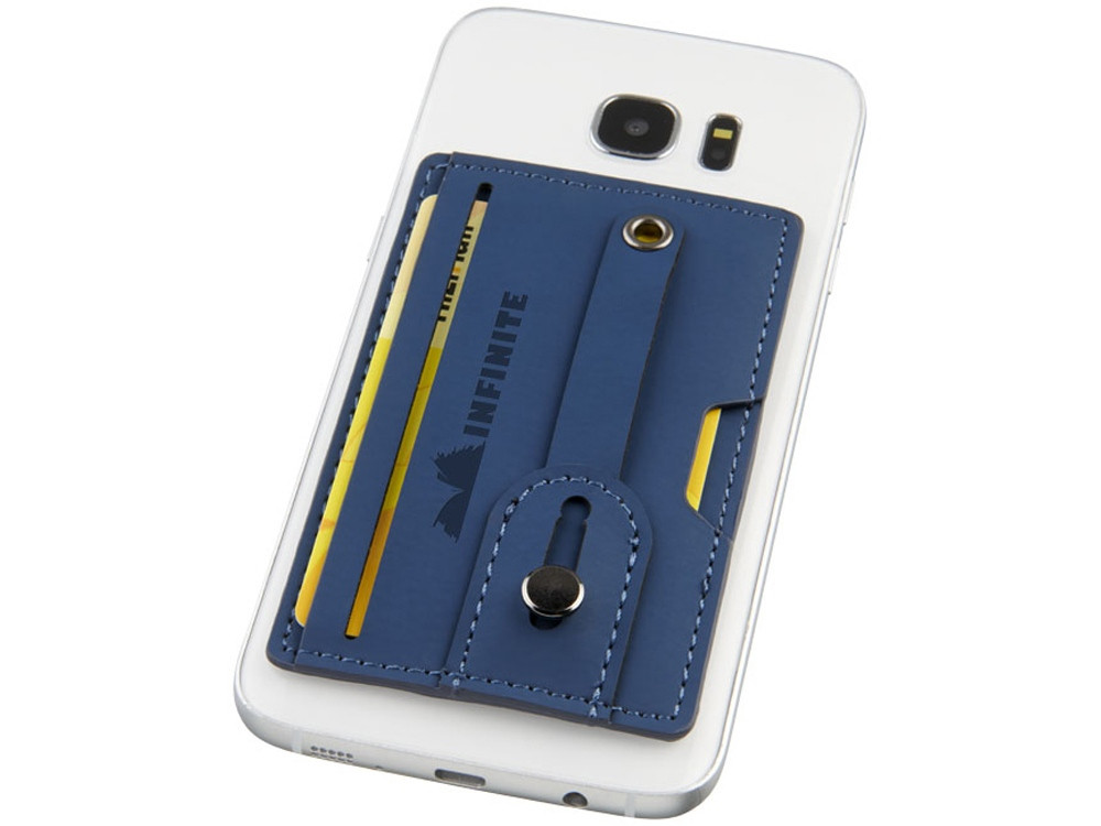 Удобный бумажник для телефона с защитой RFID с ремешком (артикул 12399602) - фото 6 - id-p65822480
