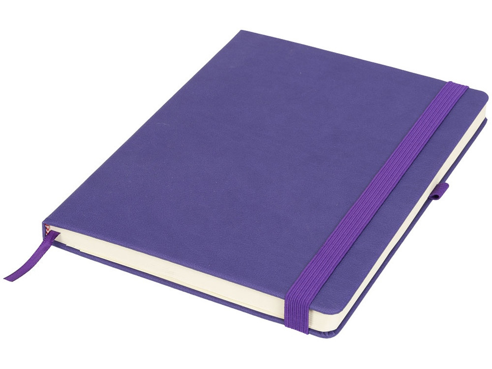 Блокнот Rivista большого размера, пурпурный (артикул 21021306)