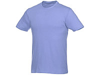 Мужская футболка Heros с коротким рукавом, светло-синий (артикул 38028402XS)