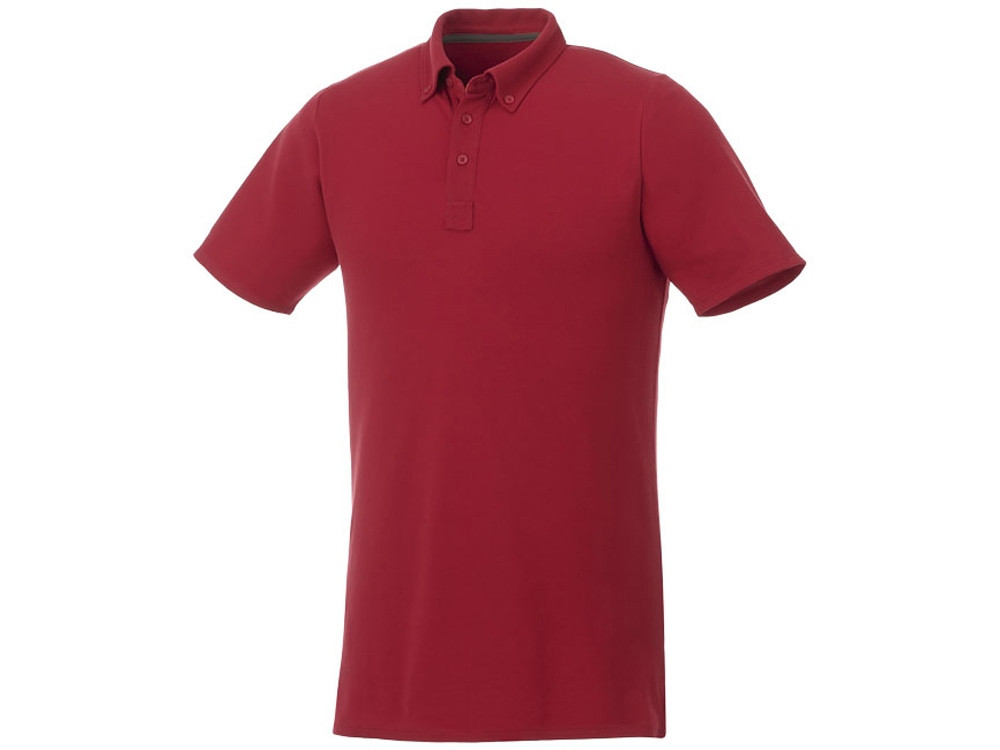 Мужская футболка поло Atkinson с коротким рукавом и пуговицами, красный (артикул 3810425XS) - фото 1 - id-p65823057