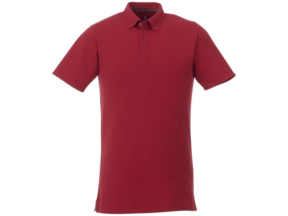 Мужская футболка поло Atkinson с коротким рукавом и пуговицами, красный (артикул 3810425M) - фото 2 - id-p65823059