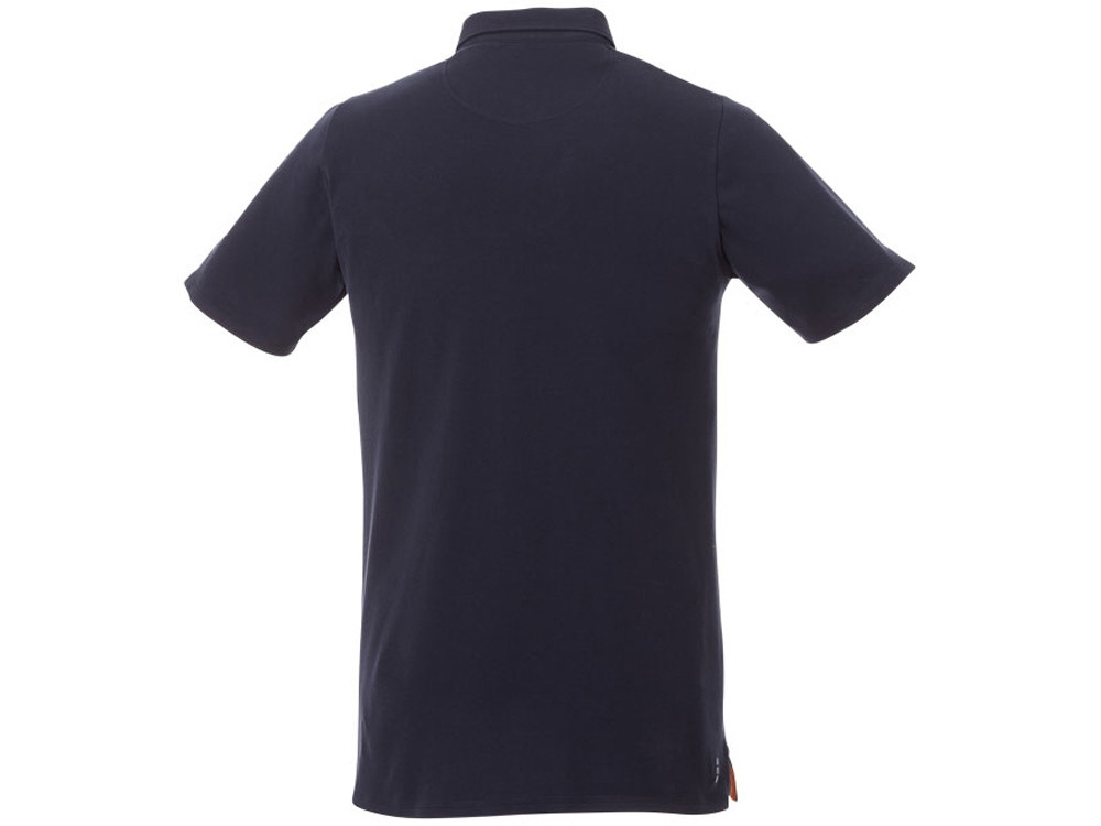 Мужская футболка поло Atkinson с коротким рукавом и пуговицами, темно-синий (артикул 3810449M) - фото 3 - id-p65823073