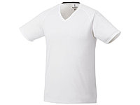 Модная мужская футболка Amery с коротким рукавом и V-образным вырезом, белый (артикул 3902501M)