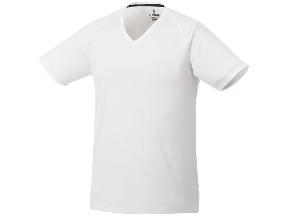 Модная мужская футболка Amery с коротким рукавом и V-образным вырезом, белый (артикул 3902501M) - фото 1 - id-p65823269