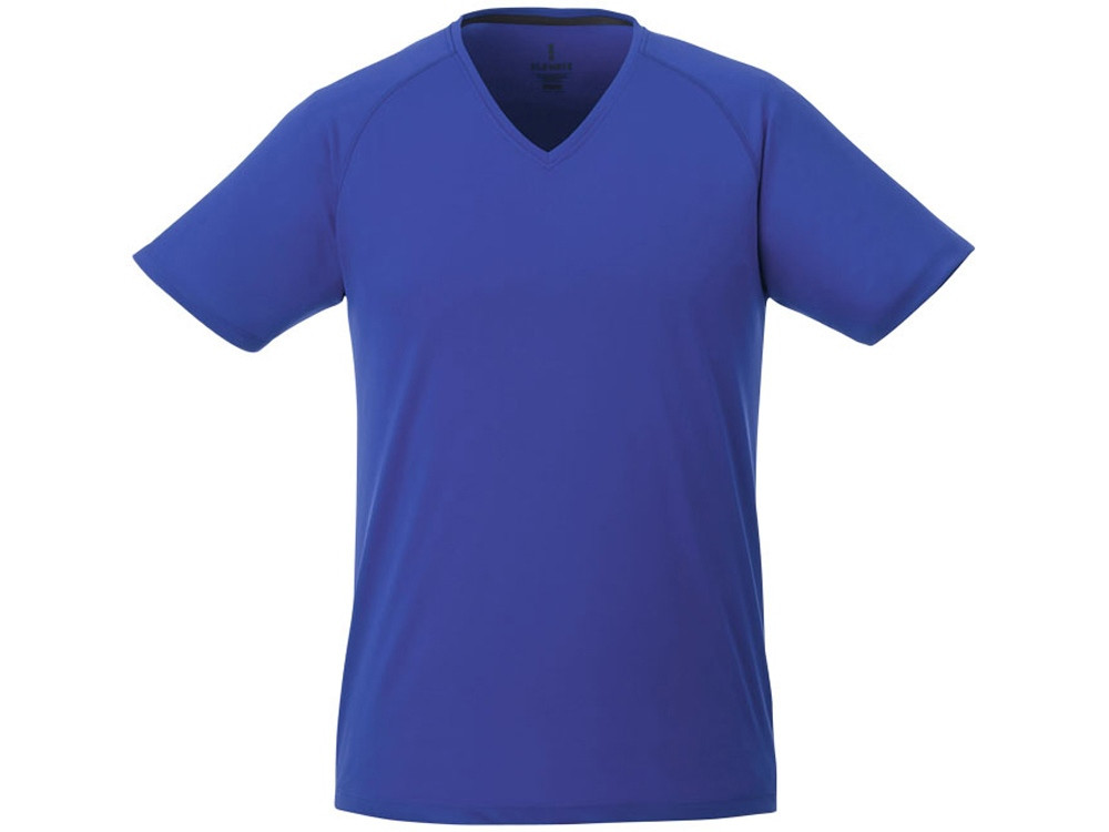 Модная мужская футболка Amery с коротким рукавом и V-образным вырезом, синий (артикул 3902544XS) - фото 2 - id-p65823290