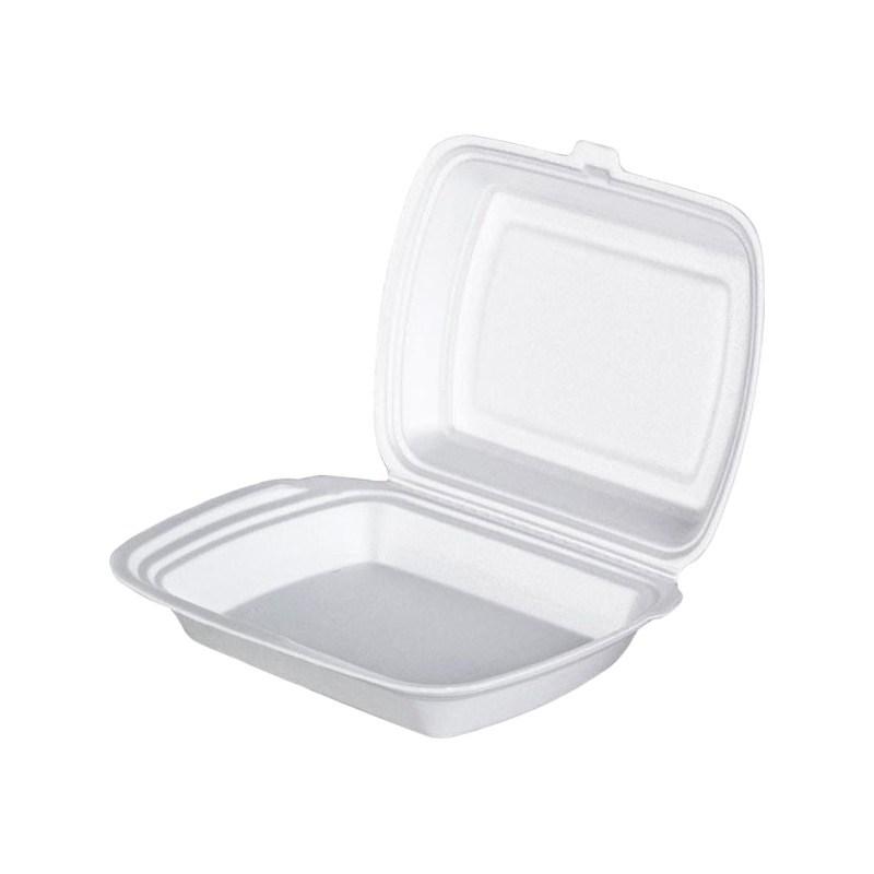 Ланч-бокс/1-секц/белый/ПЛА002289/100шт, фото 1