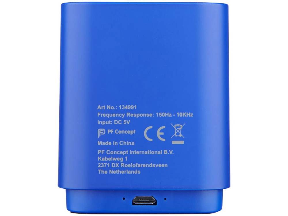 Светодиодная колонка Beam с функцией Bluetooth®, ярко-синий (артикул 13499102) - фото 3 - id-p65823364