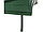 Зонт-трость полуавтомат Майорка, зеленый/серебристый (артикул 673010.05p), фото 3