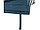Зонт-трость полуавтомат Майорка, синий/серебристый (артикул 673010.06p), фото 3