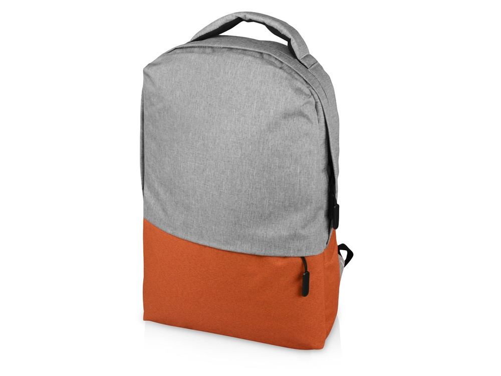 Рюкзак Fiji с отделением для ноутбука, серый/оранжевый (артикул 934438p)