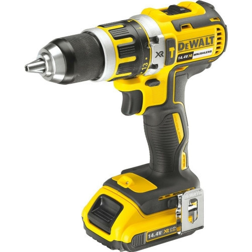 Бесщёточная компактная ударная дрель/шуруповерт DeWALT DCD737D2 - фото 1 - id-p65927644