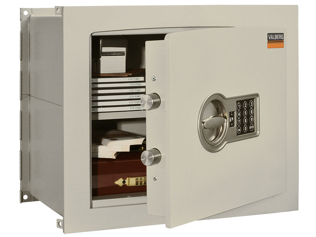 Встраиваемый сейф VALBERG AW-1 3836 EL с электронным замком PS 300 (классы - 1, S2) - фото 1 - id-p65928152
