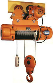 Тельфер электрический с тележкой МодельCD-1.0 , Высота подъема, м 9