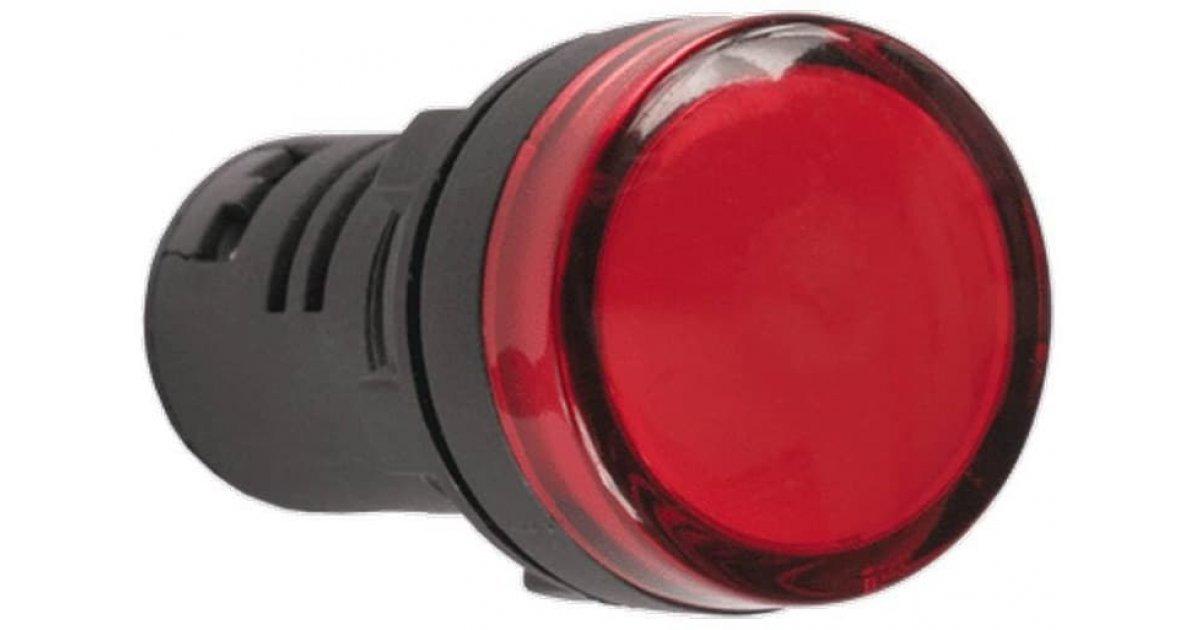 Индикатор AD-22DS (LED) Ø22мм (красный) - фото 2 - id-p65967308