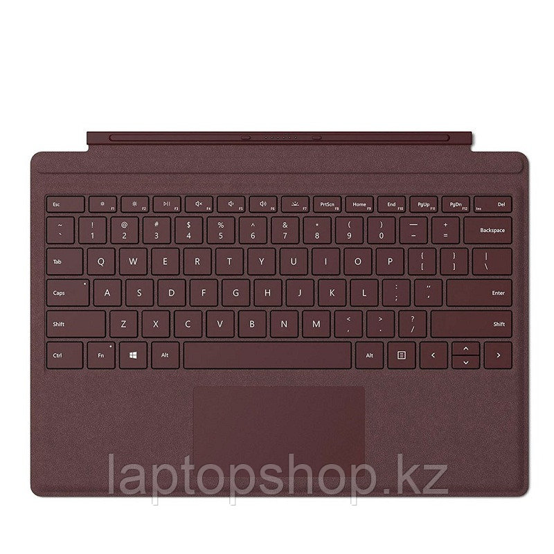 Клавиатура беспроводная Microsoft Surface Pro Alcantara Signature Type Cover Burgundy