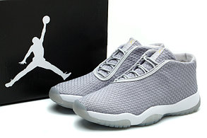 Баскетбольные кроссовки Nike Air Jordan 11 Future серые, фото 2
