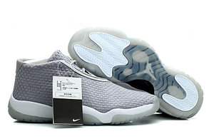 Баскетбольные кроссовки Nike Air Jordan 11 Future серые, фото 3