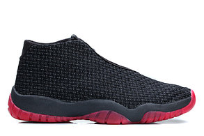 Баскетбольные кроссовки Nike Air Jordan 11 Future Premium черно-красные, фото 3