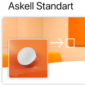 Доска стекло-маркерная, 1000х2000 мм, настенная, c внешними креплениями (STANDART) ASKELL, фото 4