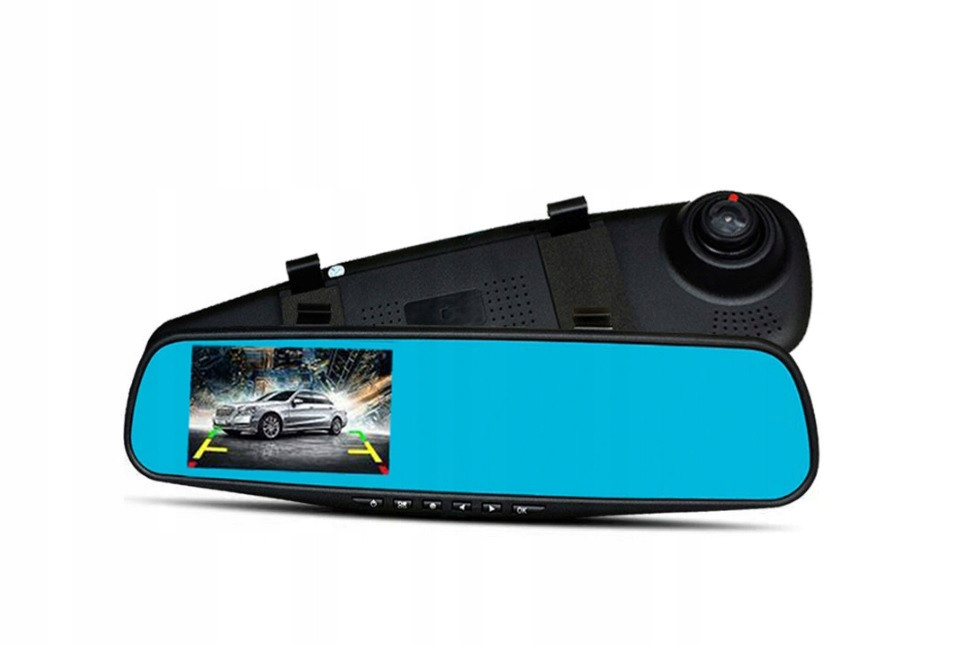 Видеорегистратор на зеркало Vehicle Blackbox DVR X7 FullHD с задней камерой - фото 2 - id-p65539248