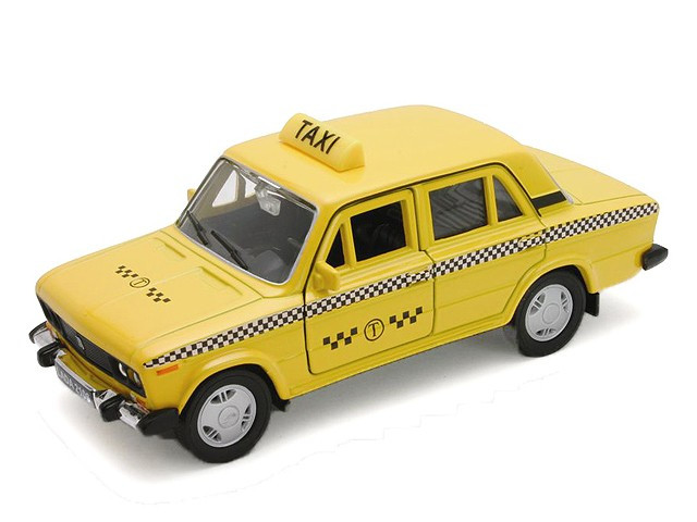 1/34 Welly Lada 2106 Такси