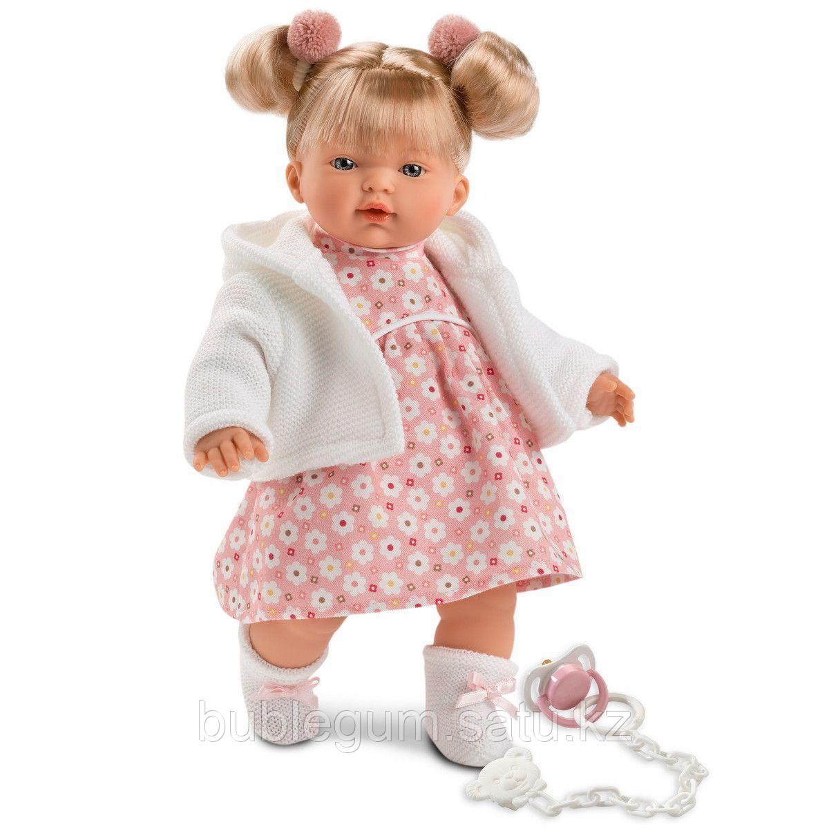 LLORENS: Кукла малышка Ариана 33 см, в белой курточке