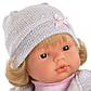 LLORENS: Кукла Лола 38см, блондинка в серой шапочке, фото 2