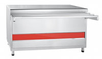 Прилавок тепловой ПВТ-70КМ-02 (тепловой шкаф, тепловентилятор,без полок, 1500 мм)