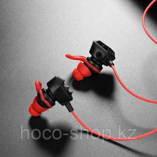 Проводные игровые наушники Hoco M45 с микрофоном, Black-Red - фото 7 - id-p66056384