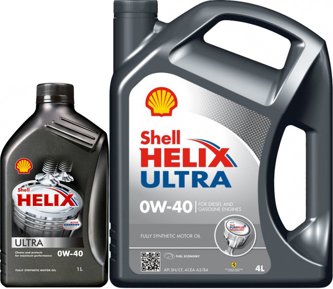 Моторное Масло Shell Helix Ultra 0W40 4L - фото 1 - id-p66056479