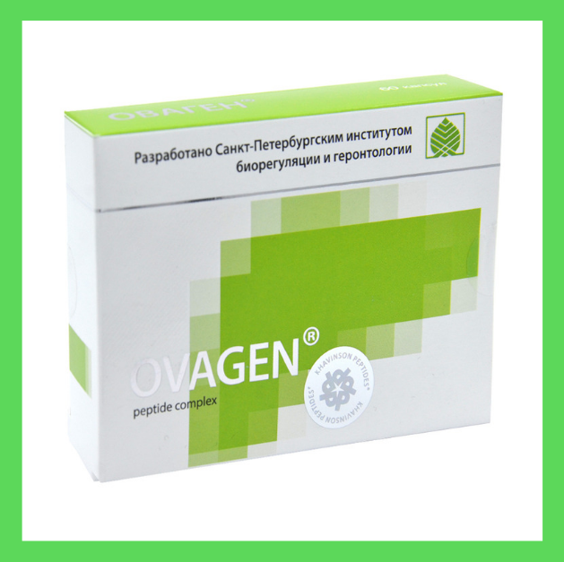 Оваген — пептид для печени и жкт (60 капсул)