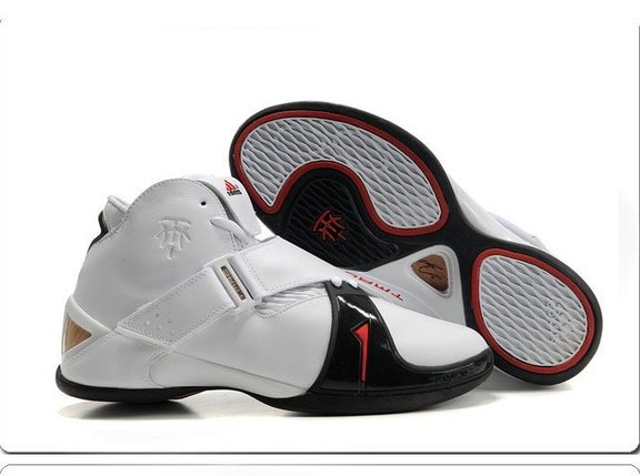 Баскетбольные кроссовки Adidas T-Mac 5 (Tracy McGrady) белые, фото 2