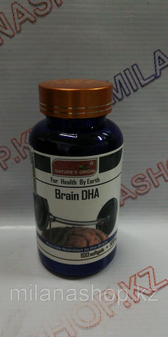 Капсулы - Brain DHA ( для улучшения работы мозга )