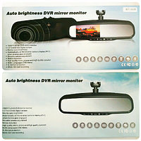 Автомобильный видеорегистратор в зеркале заднего вида с подсветкой и поддержкой камеры заднего вида