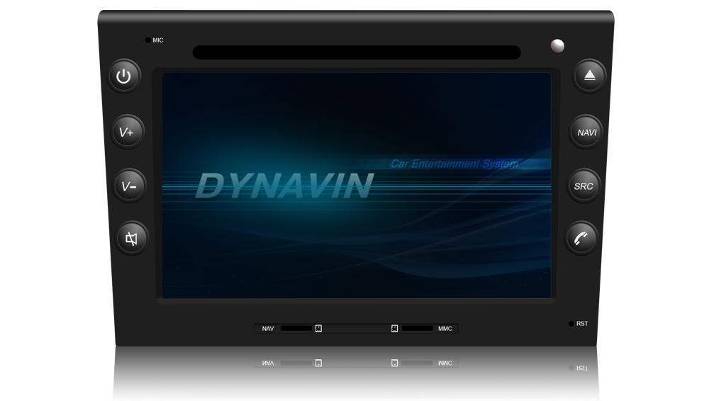 Штатное головное устройство Porsche Cayman Dynavin, фото 1
