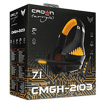 Наушники игровые CMGH-2103 Black&Orange, фото 3