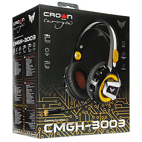 Наушники игровые CMGH-3003 Black&Orange, фото 2