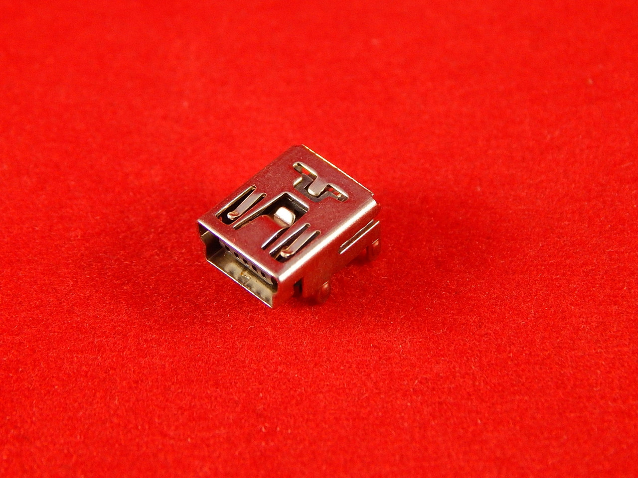 Разъем Mini USB 5pin (DIP) - фото 1 - id-p5252139