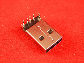 USB-AR (DS1097-B), Вилка угловая на плату, тип А