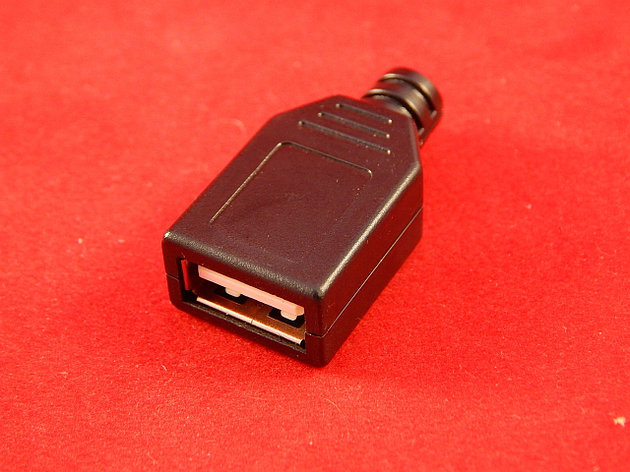 USB-A, Розетка на кабель в корпусе, фото 2