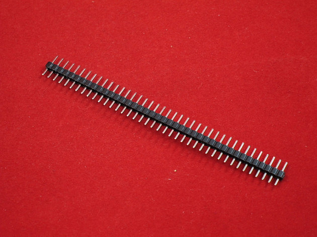 Контакты для пайки 40шт (прямые, шаг 2.0 мм), фото 2