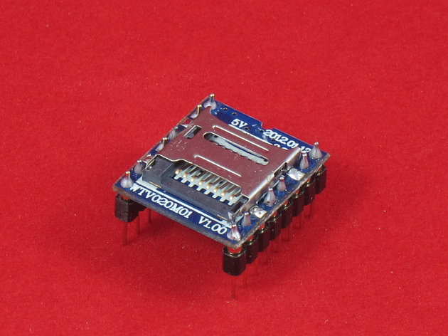 Звуковой модуль WTV020-SD Mini, фото 2