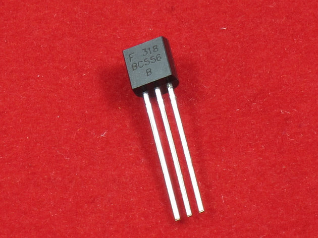 BC556 Транзистор PNP 65В 100мА, фото 2
